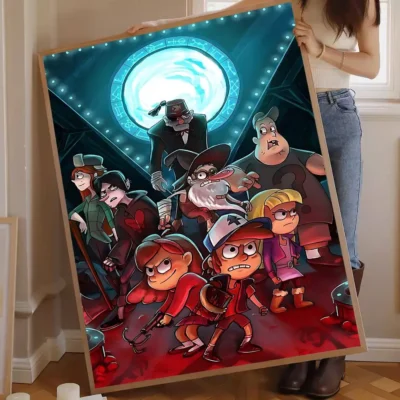 Bill Cipher Chaos Mystic Wall Arts