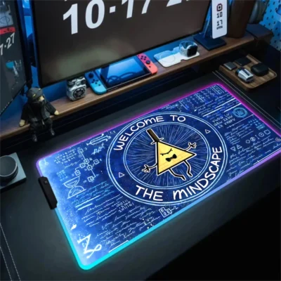 Grunkle Stan Mystery Shack Retro RGB Mouse Pad