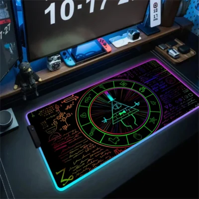 Gravity Falls Mystery Shack Vintage RGB Mouse Pad