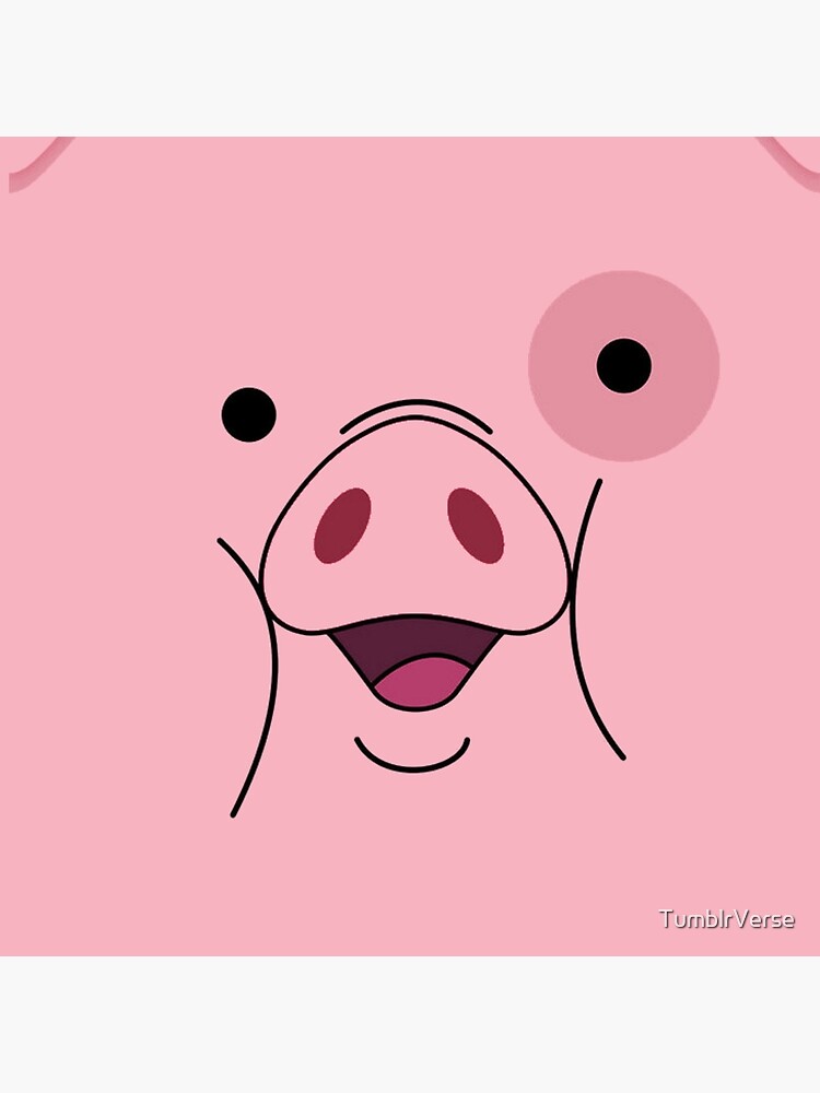 Gravity Falls Waddles Print Shower Curtain - Image 2