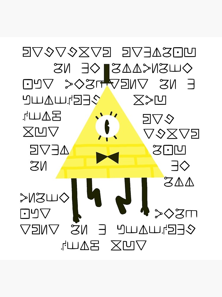 Gravity Falls Bill Cipher Code Tapestry - Image 2