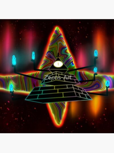 Alternative view of Gravity Falls Weirdmaggedon Tapestry