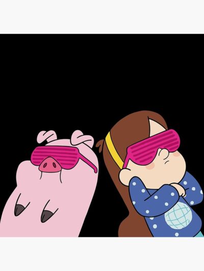 Alternative view of Mabel Pines And Waddles Tapestry