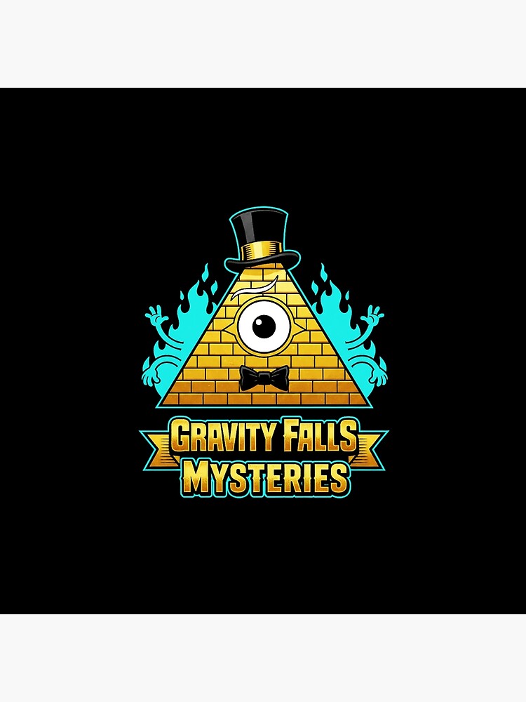 Gravity Falls Mysteries Blue Tapestry - Image 2