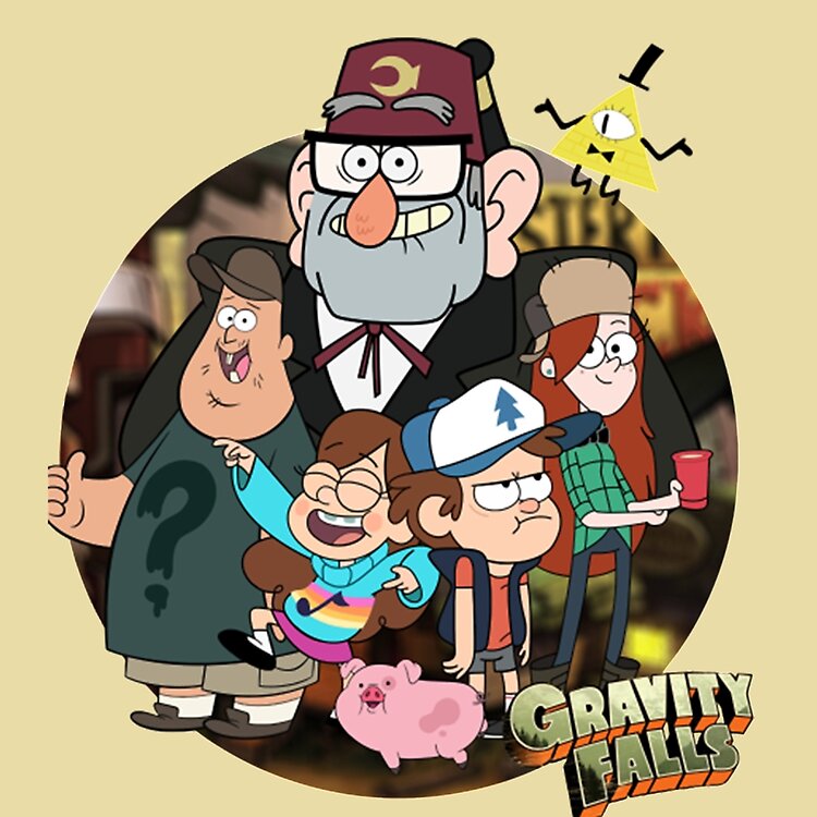 Gravity Falls Classic Gravity Falls Classic Tote Bag - Image 2