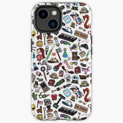 Gravity Falls Pattern Iphone Case