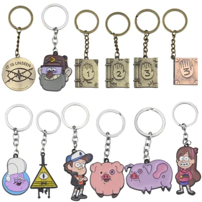 Alternative view of Anime Gravity Falls Cipher Keyring