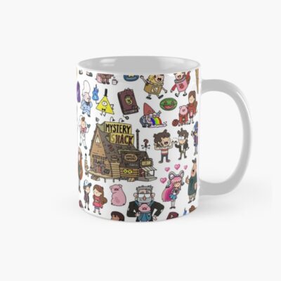 Cute Gravity Falls Doodle Mug