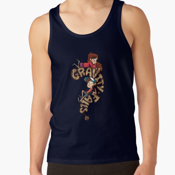 Gravity Falls Logo Dipper Mabel Tank Top - Image 5