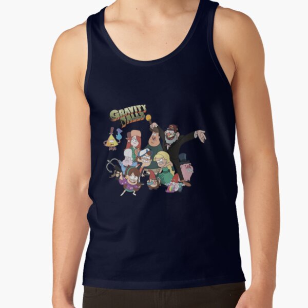 Gravity Falls Characters From Gravity Falls Tank Top - Image 5