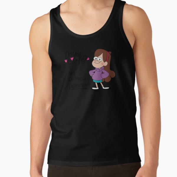 Gravity Falls Mabel Do You Like Me Tank Top - Image 2