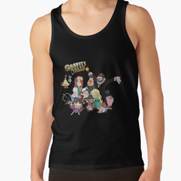 Gravity Falls Characters From Gravity Falls Tank Top - Image 2