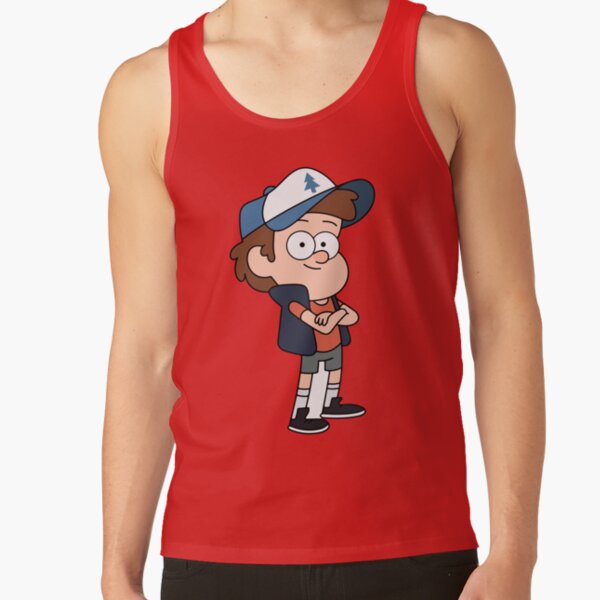 Dipper Pines Gravity Falls Tank Top - Image 4