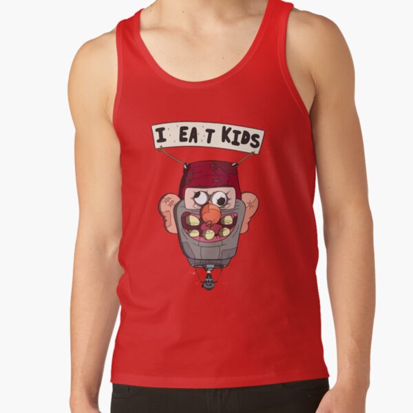 Gravity Falls I Eat Kids Balloon Classic T Shirt Tank Top - Image 4