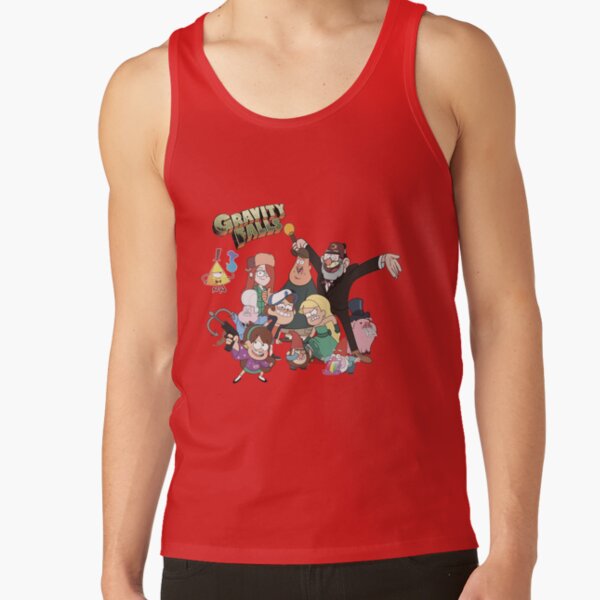Gravity Falls Characters From Gravity Falls Tank Top - Image 4