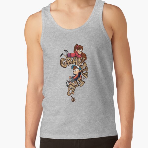 Gravity Falls Logo Dipper Mabel Tank Top - Image 3