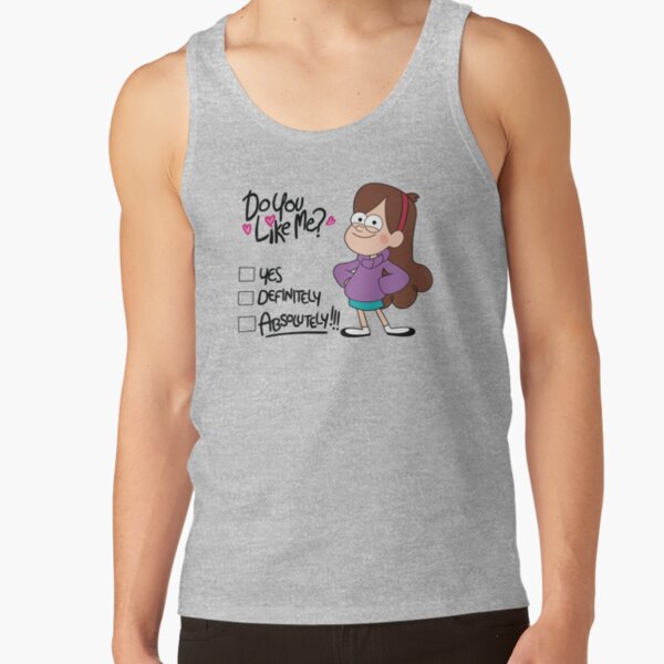Gravity Falls Mabel Do You Like Me Tank Top - Image 3