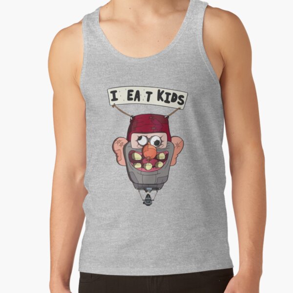 Gravity Falls I Eat Kids Balloon Classic T Shirt Tank Top - Image 3
