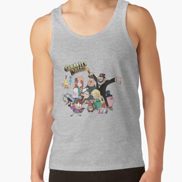 Gravity Falls Characters From Gravity Falls Tank Top - Image 3
