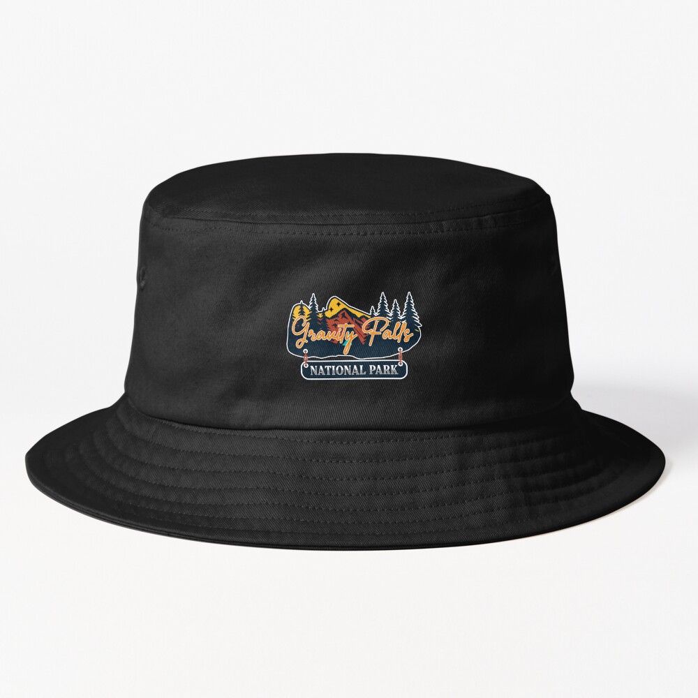 Gravity Falls National Park Bucket Hat