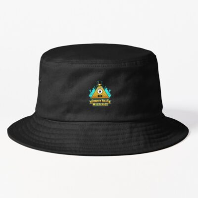 Gravity Falls Mysteries Blue Bucket Hat