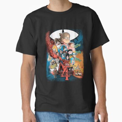 Stranger Falls 4 T-shirt