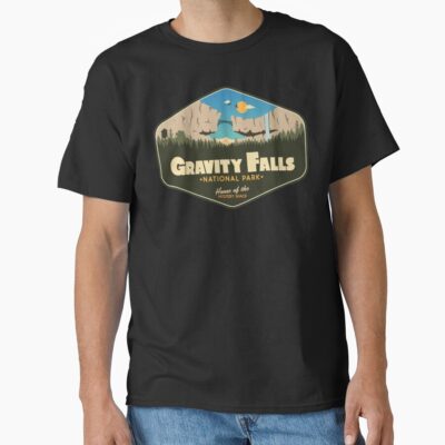 Gravity Falls National Park Home Of The Mystery Shack T-shirt