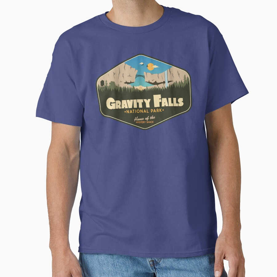 Gravity Falls National Park Home Of The Mystery Shack T-shirt - Image 4