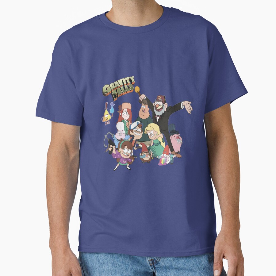 Gravity Falls Characters From Gravity Falls T-shirt - Image 4