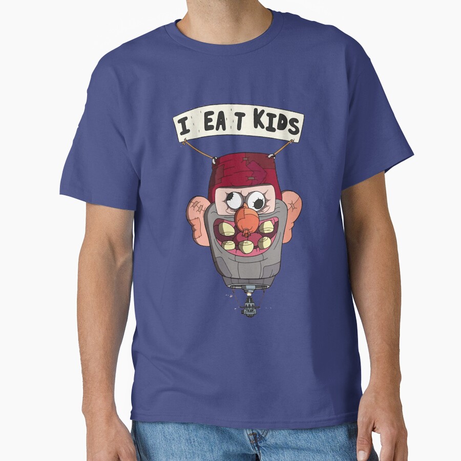 Gravity Falls I Eat Kids Balloon Classic T Shirt T-shirt - Image 4