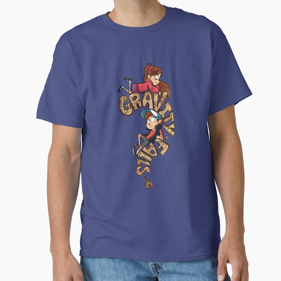 Gravity Falls Logo Dipper Mabel T-shirt - Image 4