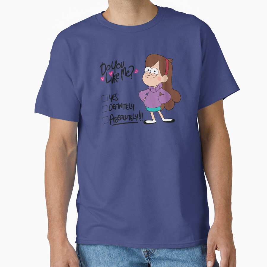 Gravity Falls Mabel Do You Like Me T-shirt - Image 4