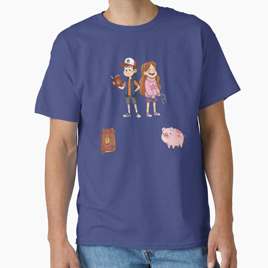 Dipper And Mabel Gravity Falls T-shirt - Image 5