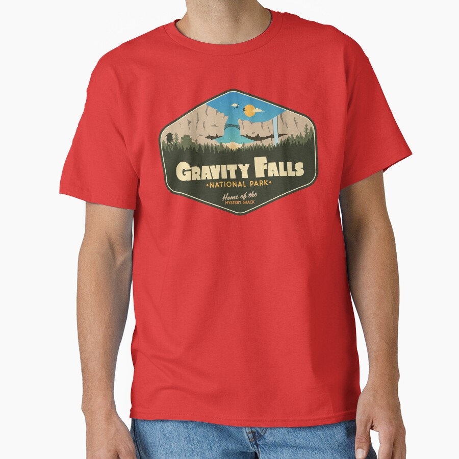 Gravity Falls National Park Home Of The Mystery Shack T-shirt - Image 5