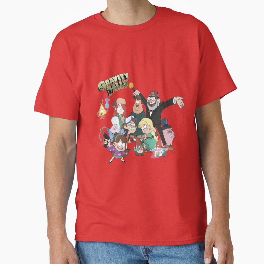 Gravity Falls Characters From Gravity Falls T-shirt - Image 5