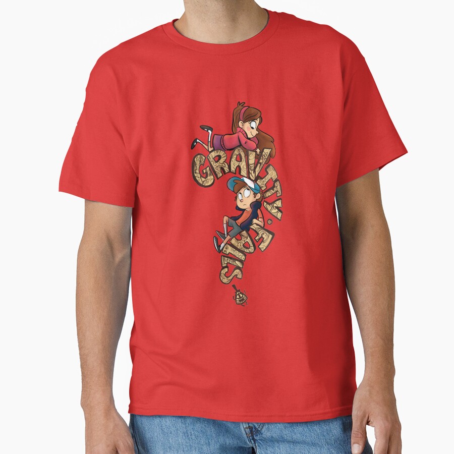 Gravity Falls Logo Dipper Mabel T-shirt - Image 5