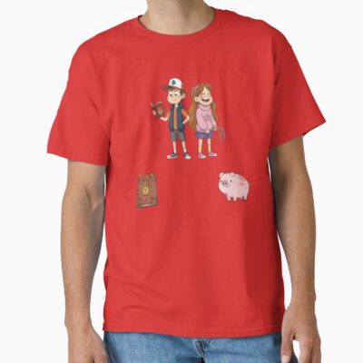 Dipper And Mabel Gravity Falls T-shirt