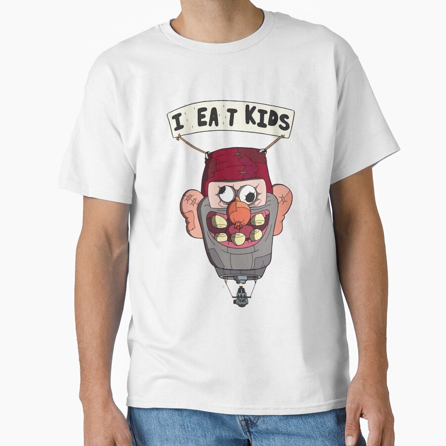 Gravity Falls I Eat Kids Balloon Classic T Shirt T-shirt - Image 2