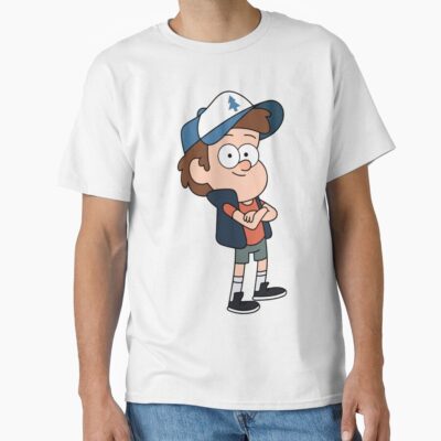 Alternative view of Dipper Pines Gravity Falls T-shirt
