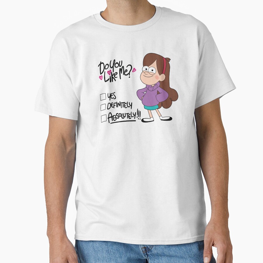 Gravity Falls Mabel Do You Like Me T-shirt