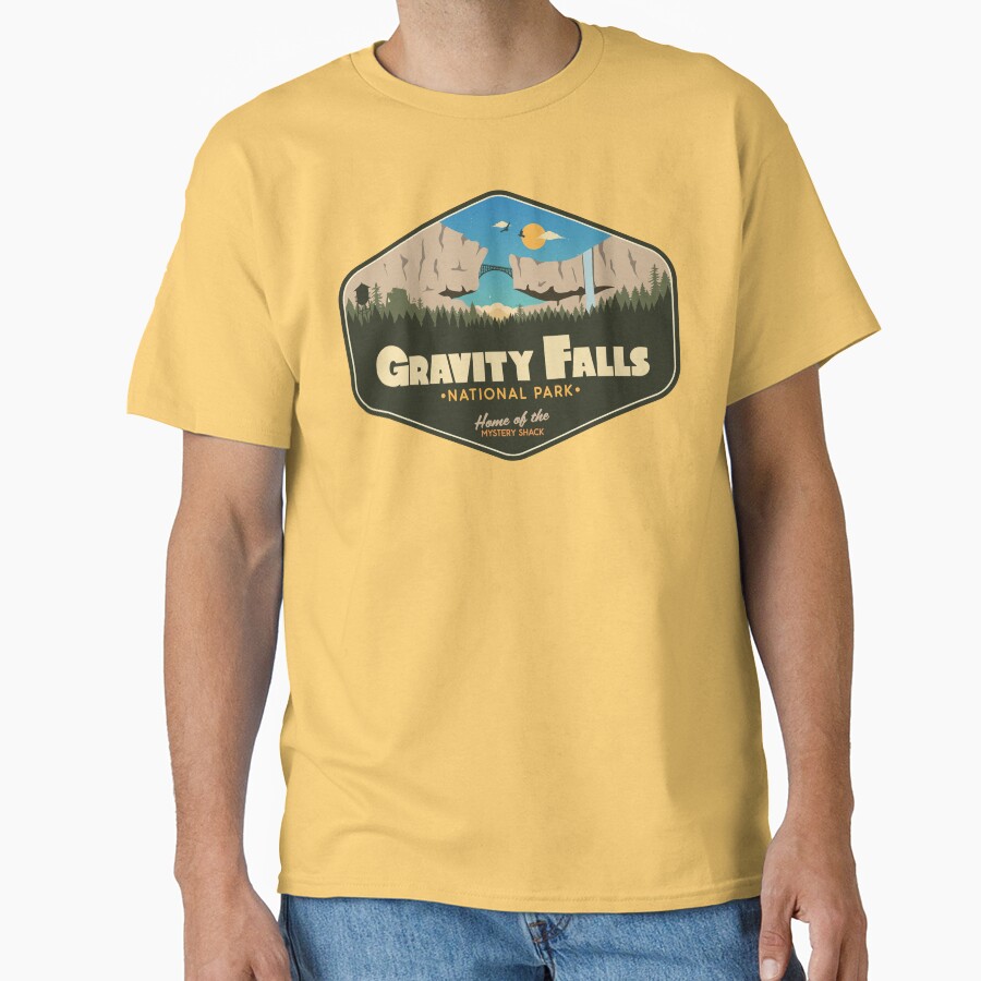 Gravity Falls National Park Home Of The Mystery Shack T-shirt - Image 6