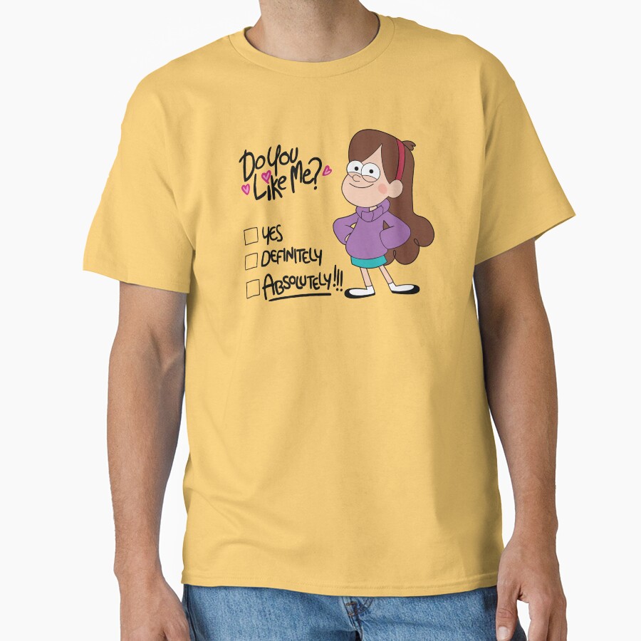 Gravity Falls Mabel Do You Like Me T-shirt - Image 6