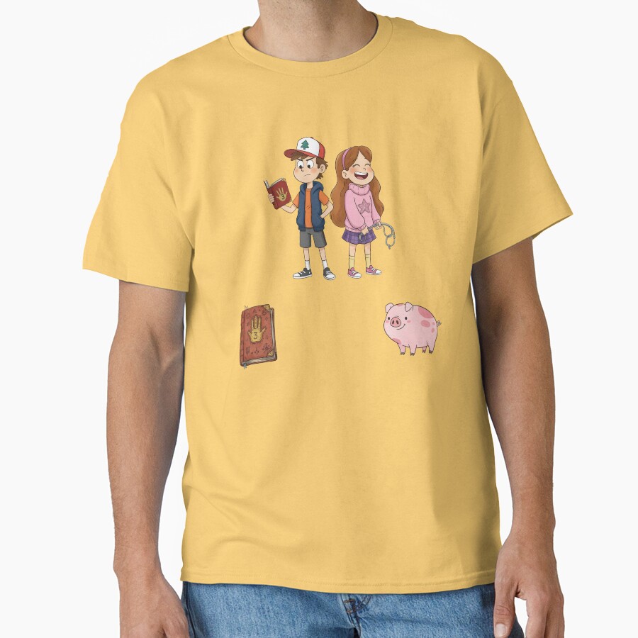 Dipper And Mabel Gravity Falls T-shirt - Image 6