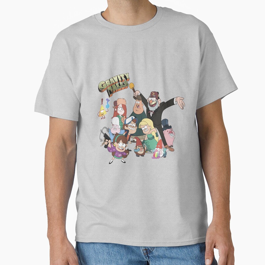 Gravity Falls Characters From Gravity Falls T-shirt - Image 3