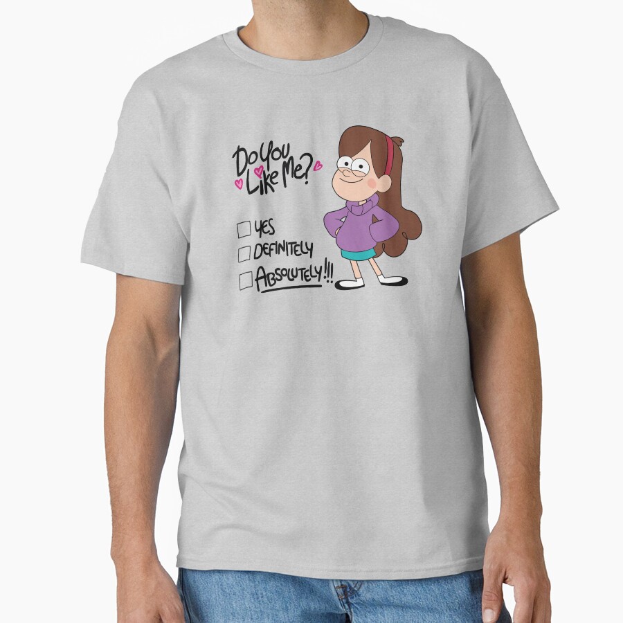 Gravity Falls Mabel Do You Like Me T-shirt - Image 3