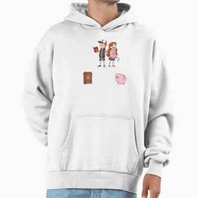 Alternative view of Dipper And Mabel Gravity Falls Hoodie