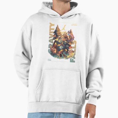 Gravity Falls Fand Home White Hoodie
