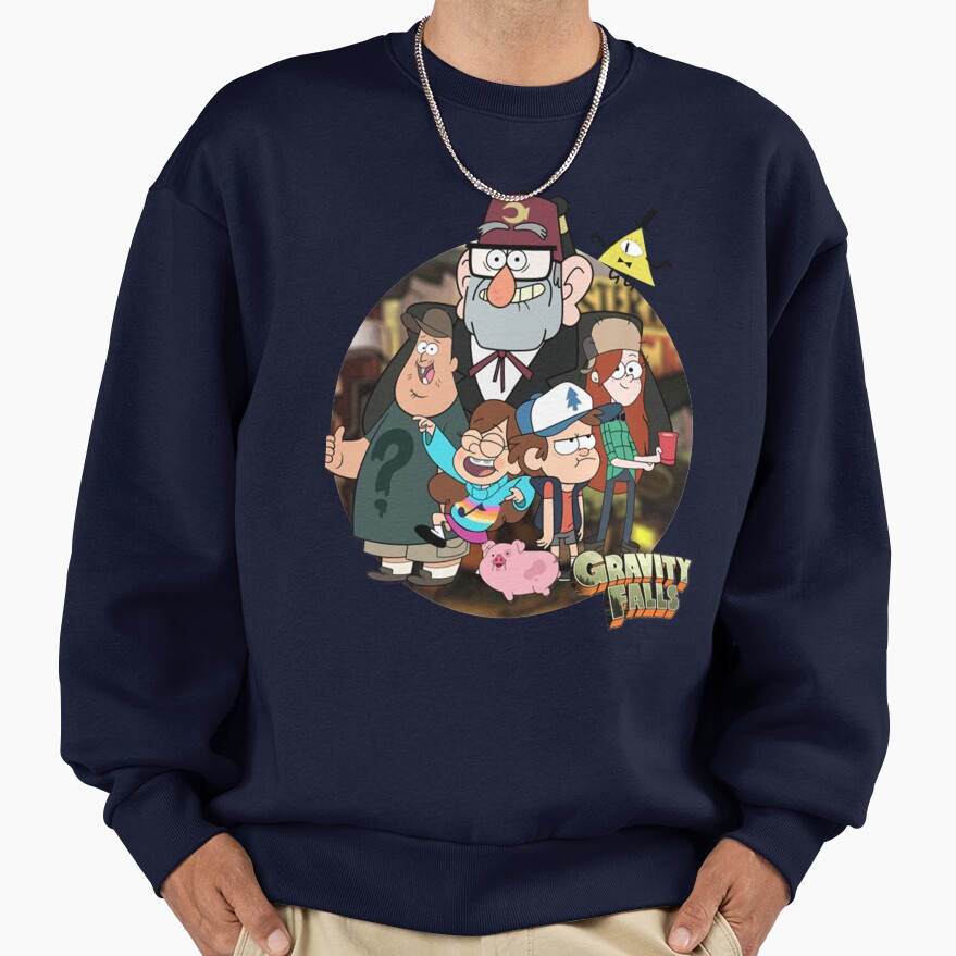 Gravity Falls Classic Gravity Falls Classic Sweatshirt - Image 5
