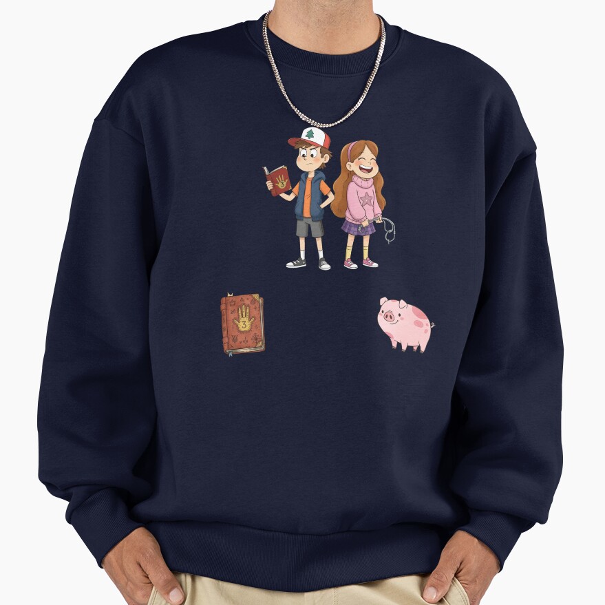 Dipper And Mabel Gravity Falls Sweatshirt - Image 5