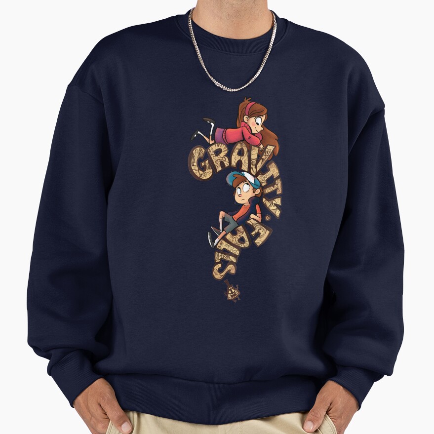 Gravity Falls Logo Dipper Mabel Sweatshirt - Image 5